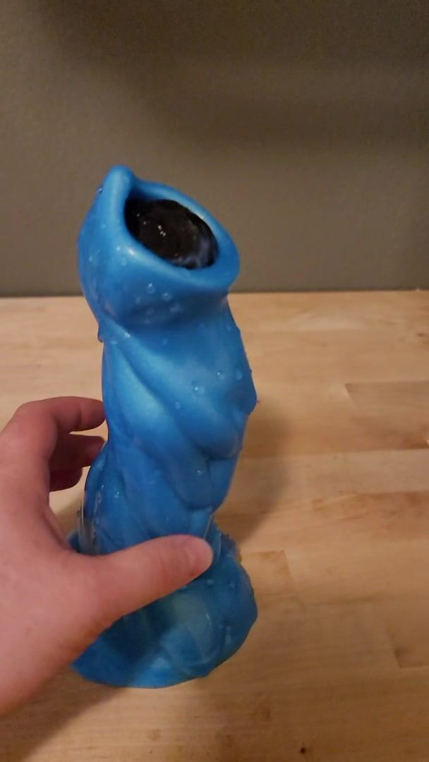 My new egg laying dildo