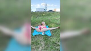 Dildo: if the police catch me i will explain to them that i cum harder outdoors #2