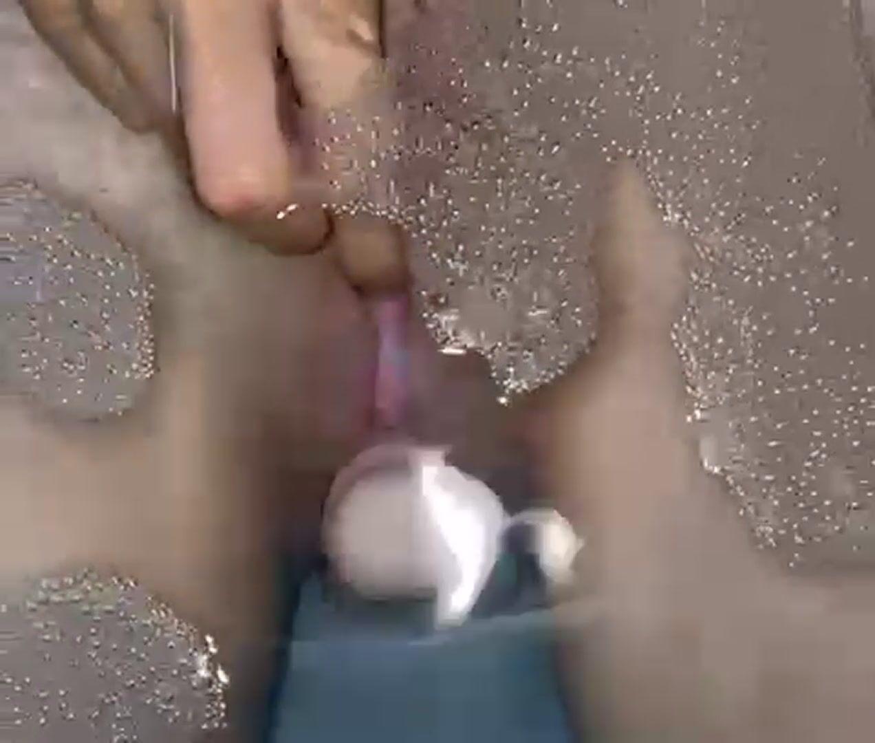 Want me to clean your cock with my pussy?
