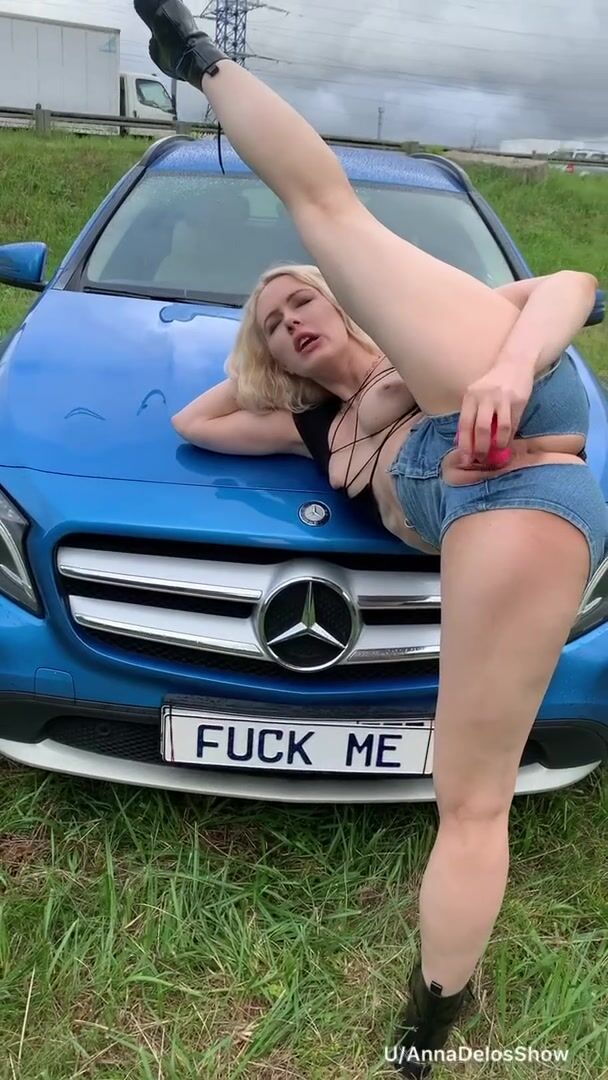I hope somebody sees my license plate and fucks me