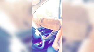 Dildo: Came out of the house to masturbate in the car #3