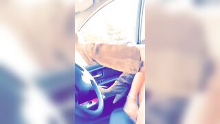 Dildo: Came out of the house to masturbate in the car #4