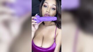 Dildo: Would you take my mouth or my tits? #3