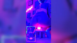 Dildo Ride: Some good ol' fashioned UV madness with the amazing XL Lava Mephit from Pleasureforge #5