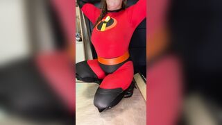 Mrs incredible has a new monster to defeat