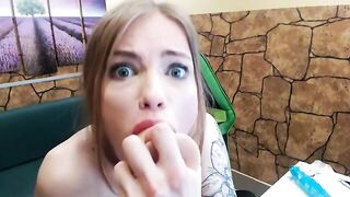 Huge Dildos: she is not playing #5
